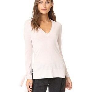 Brochu Walker Demi Vee Pullover Mantle Melange XS